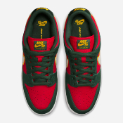 Nike SB - Dunk Low Premium Seattle SuperSonics - Fire White University Gold Fire Red