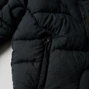 Parra - Boring village puffer jacket - Black