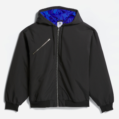 Adidas Skateboarding x Mark Gonzales - Shmoo Canvas Jacket - Black / Team Royal Blue