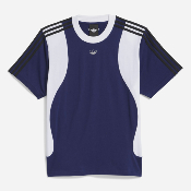Adidas - Tyshawn Tee - Dark Blue / White