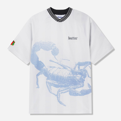 Butter Goods  - Scorpion Jersey - White