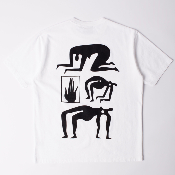 Parra - Yoga Discounts T-shirt - White