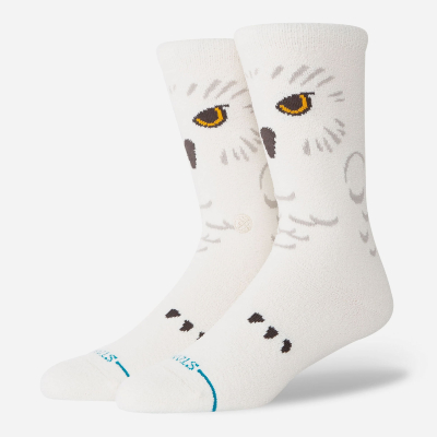 Stance x Harry Potter - Hedwig Crew Sock - Canvas