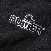 Butter Goods - Lock Baggy Denim Jeans - Flat Black