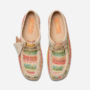 Clarks Originals - Wallabee Womens - Multicolour Raffia