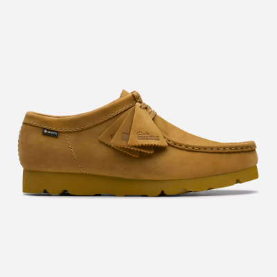 CLARKS - WALLABEE GTX - Oakmoss Nubuck