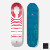 CLEAVER SKATEBOARDS - "KLEE-VER" POS - Red