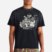 Deus Ex Machina - CELESTIAL ROD TEE - Anthracite