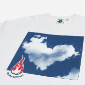 DEUS EX MACHINA - PUFFY LOVE TEE - White