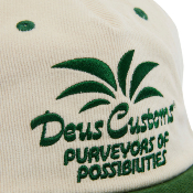 DEUS EX MACHINA - LAST RESORT CORD CAP - Forest