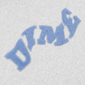 DIME - COLLEGE CREWNECK - Ash