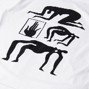 Parra - Yoga Discounts T-shirt - White