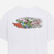 Santa Cruz - Meek Concrete Slasher T-shirt - White