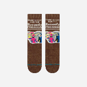 Stance x Beetlejuice - Recently Deceased Crew Sock - Brown