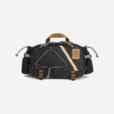 Topo Designs - Mountain Hydro Hip Bag - Black / Neutral