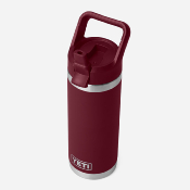 YETI - BOUTEILLE RAMBLER 18oz (532 ml) BOUCHON PAILLE - Wild Wine Red