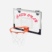 Cash Only - Mini Basketball Hoop - Transparent