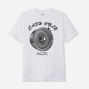CASH ONLY - WHEELS TEE - White