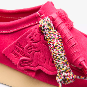 Clarks - Wallabee Women 2604 - Bright Pink Suede