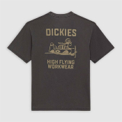 DICKIES - HIGH FLYING WORKWEAR TEE- Black