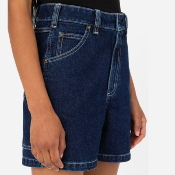 DICKIES W - DENIM SHORT - Classic Blue