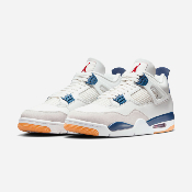 Nike SB - Air Jordan 4 - Summit White White Navy Neutral Grey
