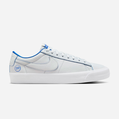 Nike SB - Blazer Low Pro GT Premium - Summit white Game Royal Summit White