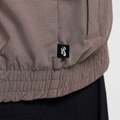 Nike SB - Full Zip Woven Skate Jacket - Sequoia / Cave Stone / White