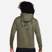 NIKE SB - AGNOSTIC HOODIE - Medium Olive White