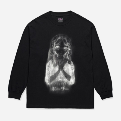 POLAR - SAINT KAWAII LS TEE - Black