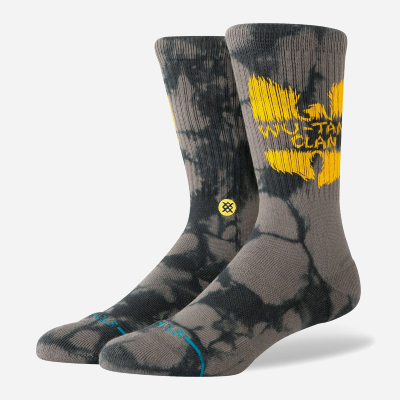 Stance x Wu-Tang Clan - Shaolin Slums Crew Socks - Black