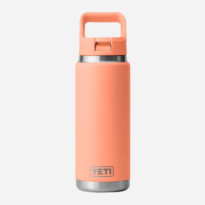 YETI - BOUTEILLE RAMBLER 26oz (760 ml) BOUCHON PAILLE - Lowcountry Peach