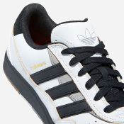 ADIDAS SKATEBOARDING - TYSHAWN II - Crystal White Core Black Charcoal Solid Grey