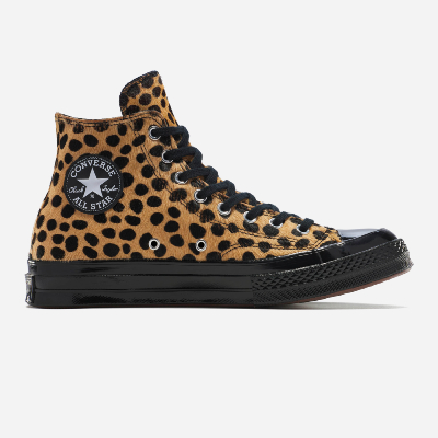 Converse - Chuck Taylor 70 Hi Pony Hair - Gold / Black / White