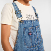 Dickies W - Bib Long Overall - Rinsed Fade