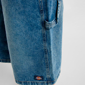 Dickies W - Carpenter Denim Jort - Rinsed Fade