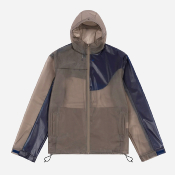 DIME - TRANSLUCENT TECH JACKET - Charcoal