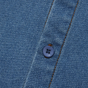 Helas - Bad Washed Denim Shirt - Light Blue