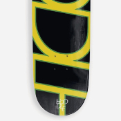 HODDLE - HODDLE LOGO DECK - Black / Green / Yellow