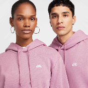 Nike SB - Essential Logo Hoodie - Plum Dust/White