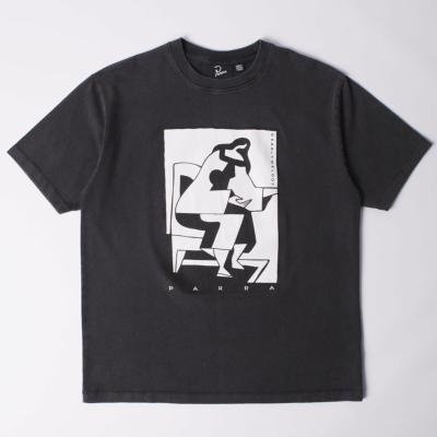 Parra - The Confession T-Shirt - Washed Black