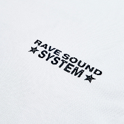 RAVE SKATEBOARDS - RSS TEE - White