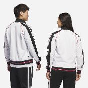 Adidas Skateboarding - Tyshawn Track Jacket - Crystal White / Black / Better Scarlet