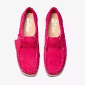 Clarks - Wallabee Women 2604 - Bright Pink Suede