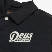 DEUS EX MACHINA - BREEZE COACH JACKET - BLACK