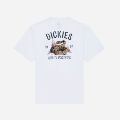 DICKIES - SNAKE SS TEE - White