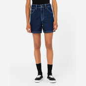 DICKIES W - DENIM SHORT - Classic Blue