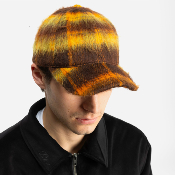 DIME - Shaggy Low Pro Cap - Yellow Plaid