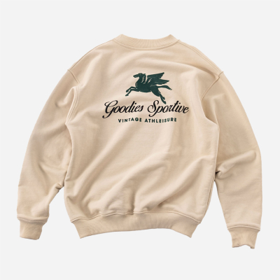 Goodies Sportive - Premium Crewneck 550gms - Humus