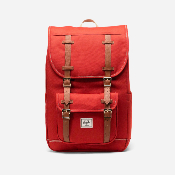 HERSCHEL - NEW LITTLE AMERICA MID-VOLUME - Red Ochre White Stitch